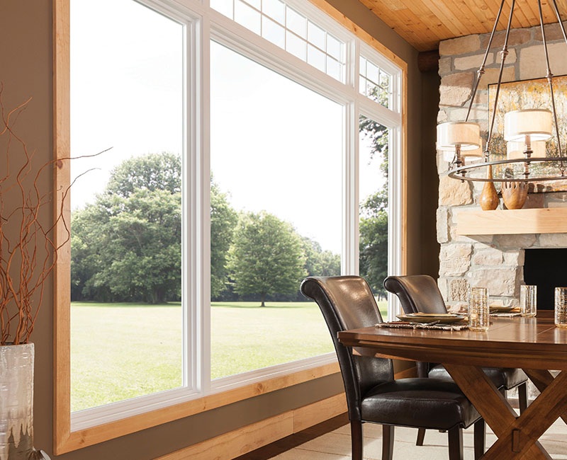White Vinyl Windows